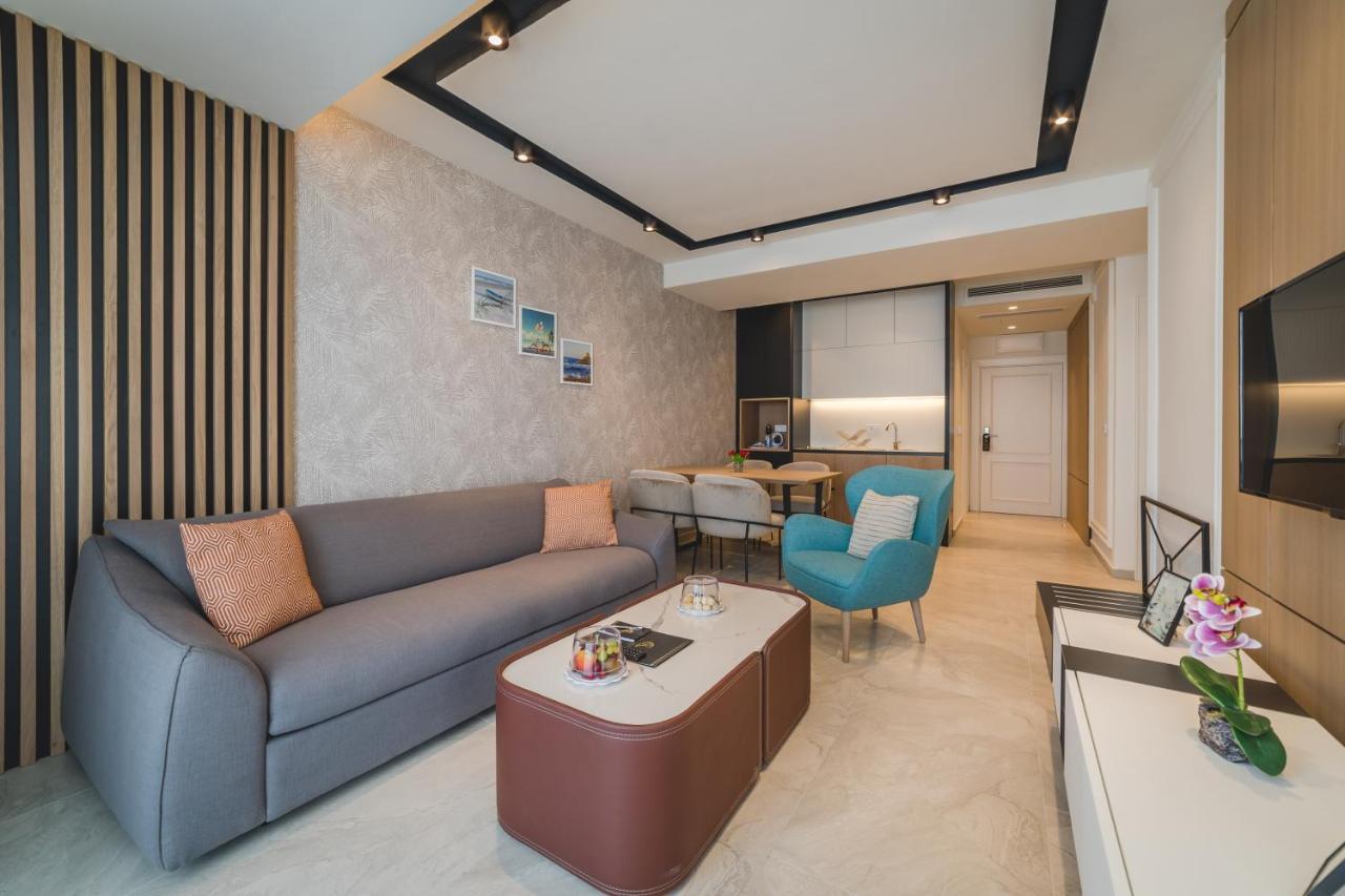 Kalamper Apartments Dobra Voda Bagian luar foto